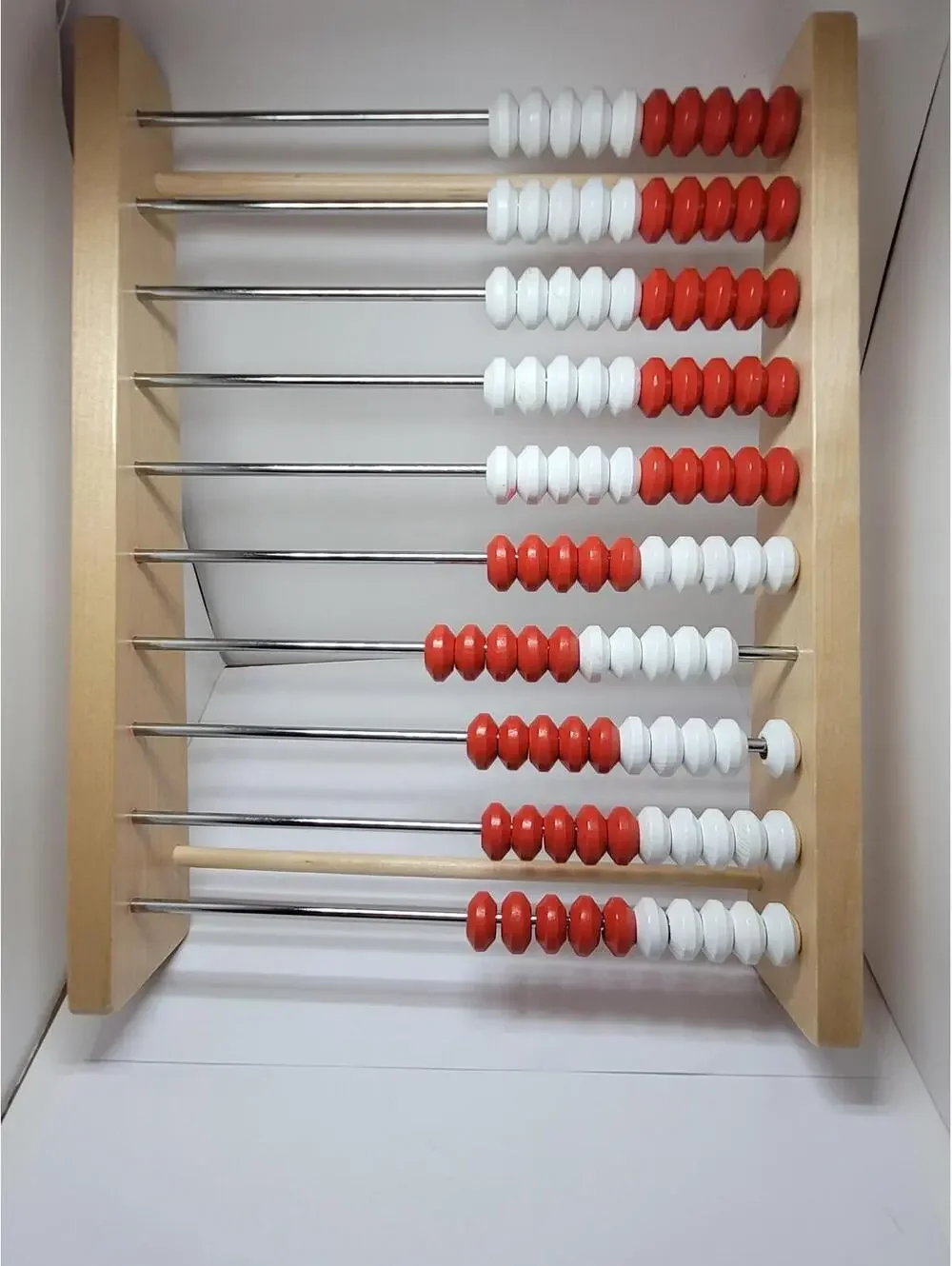 Abacus Hand2Mind Red & White